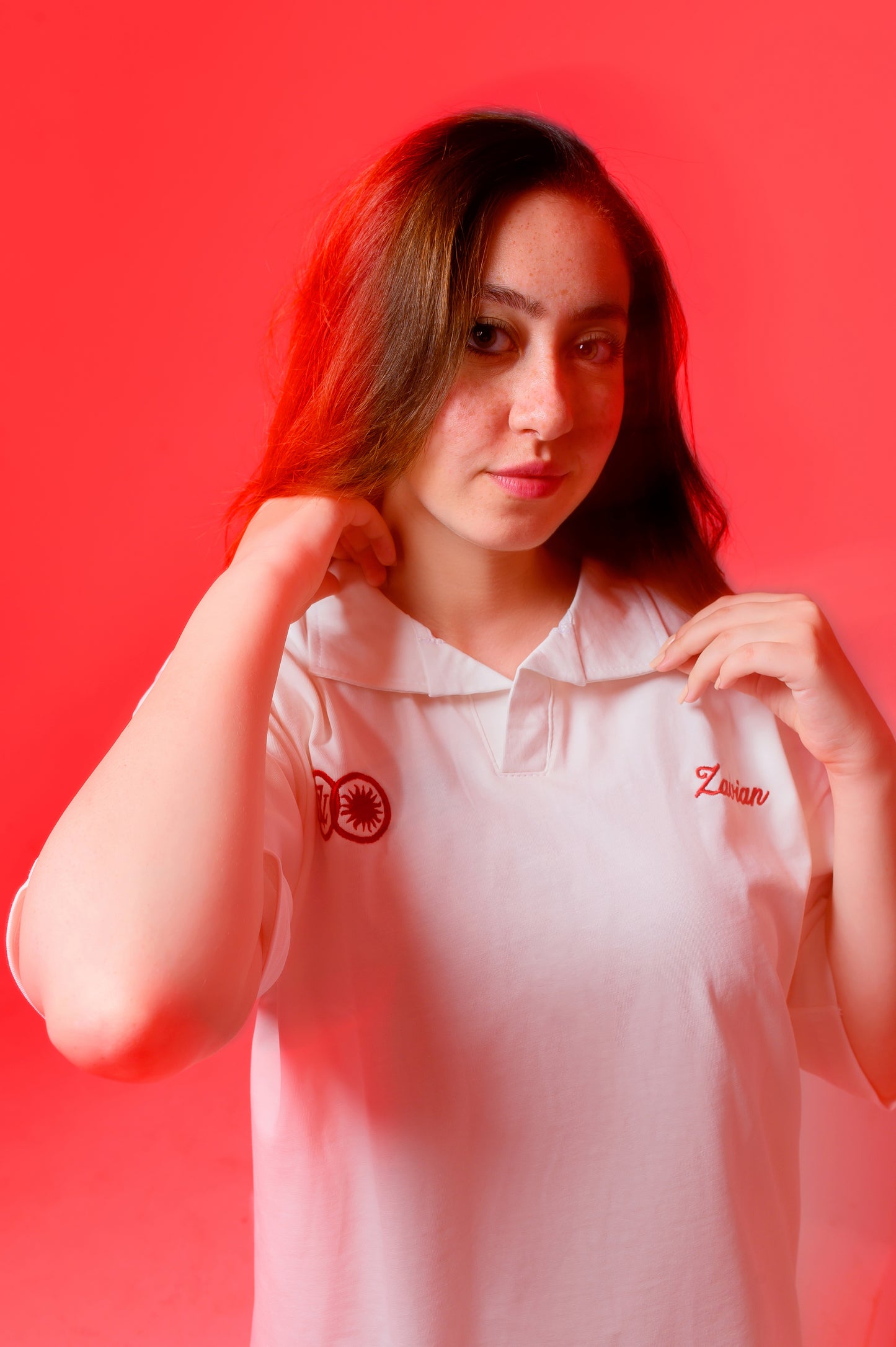 Polo in white