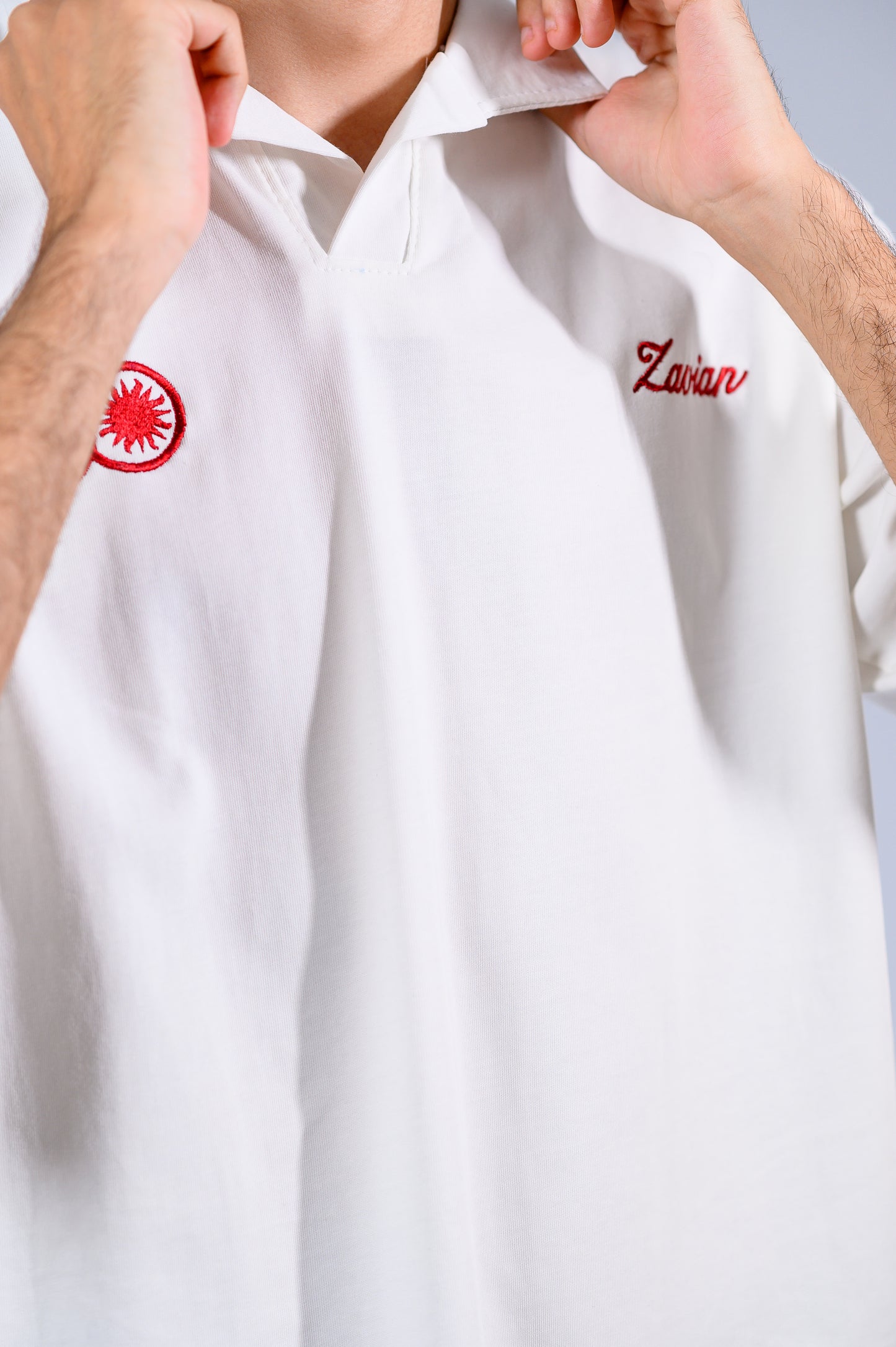 Polo in white