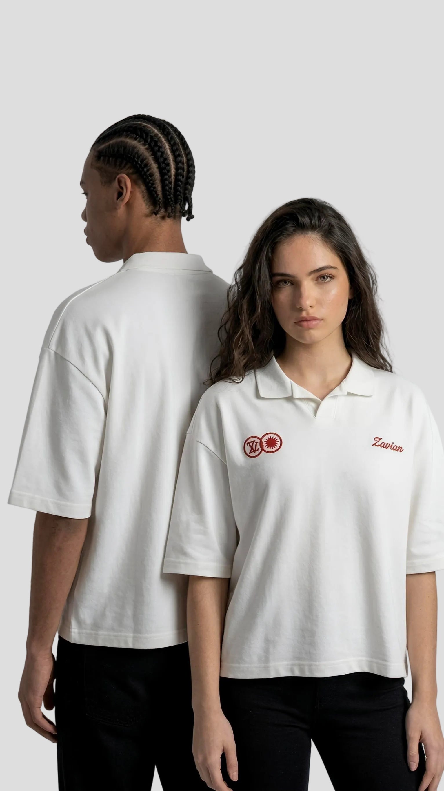 Polo in white