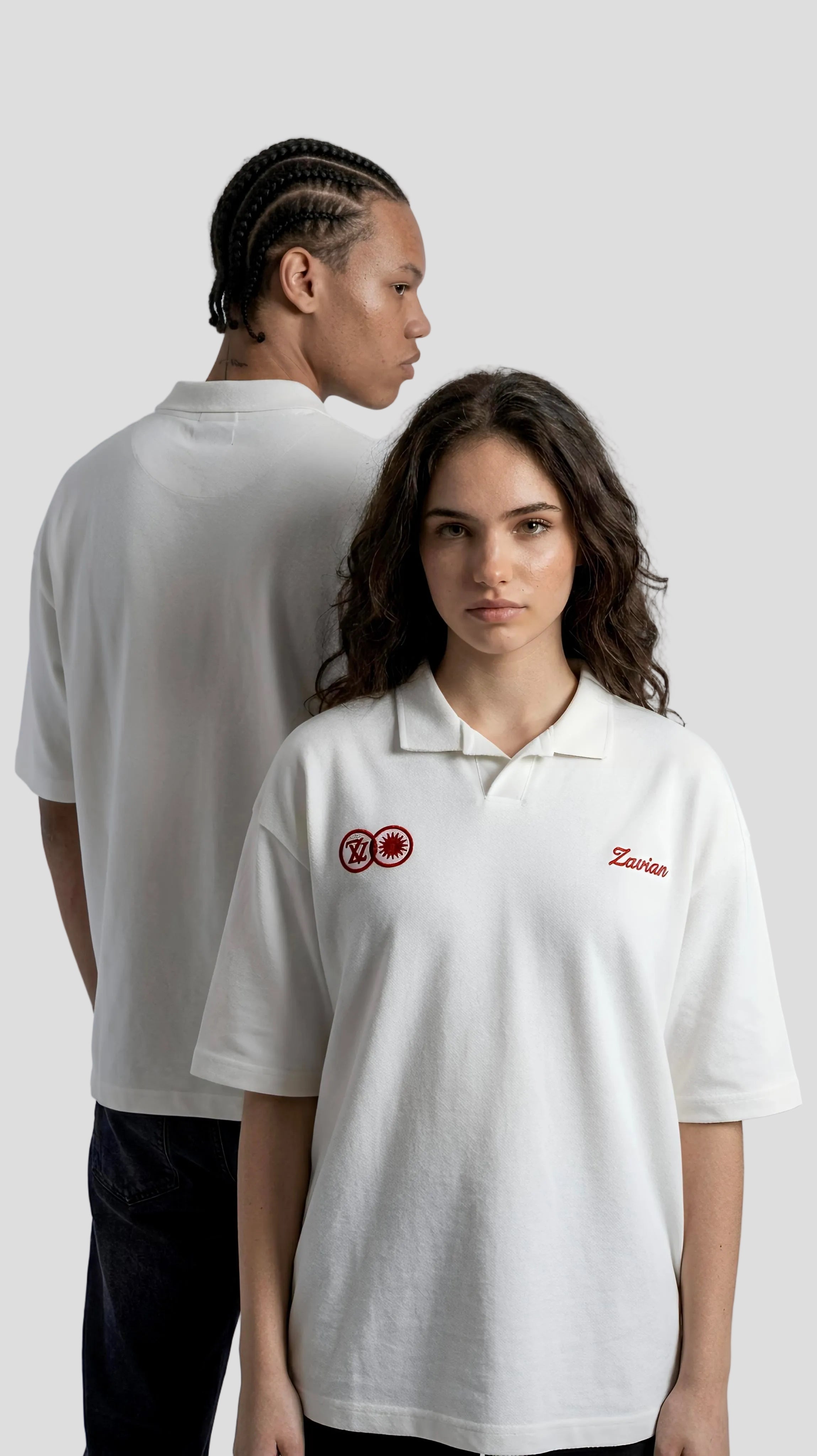 Polo in white