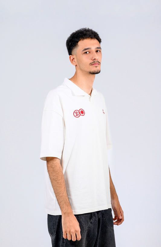 Polo in white
