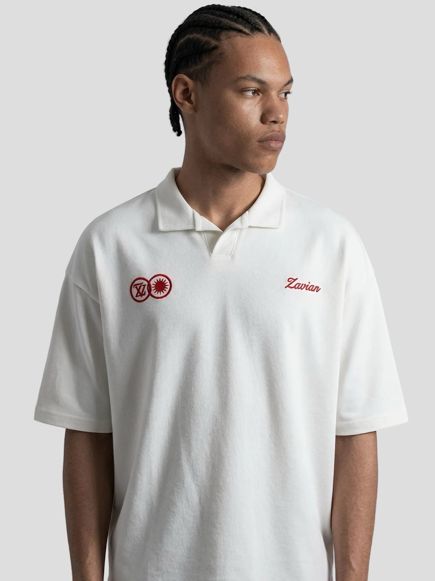 Polo in white