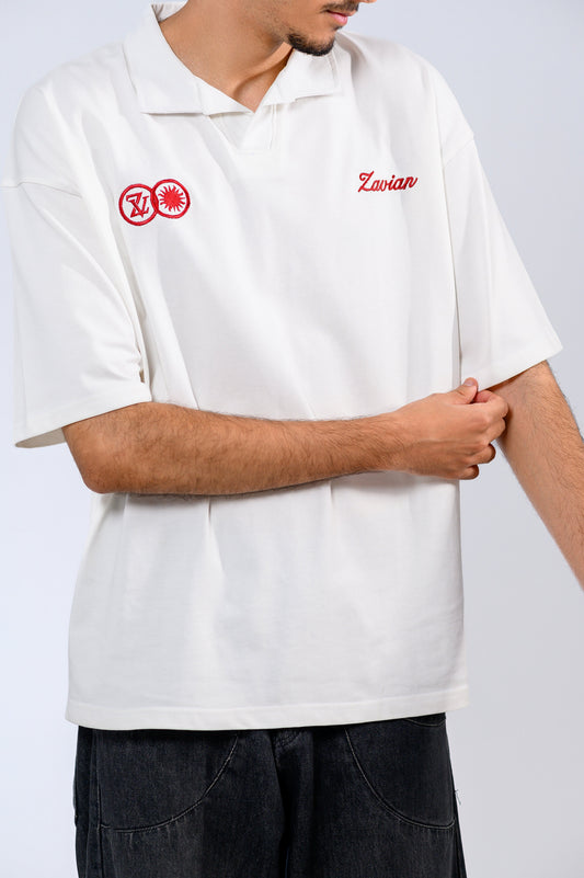Polo in white