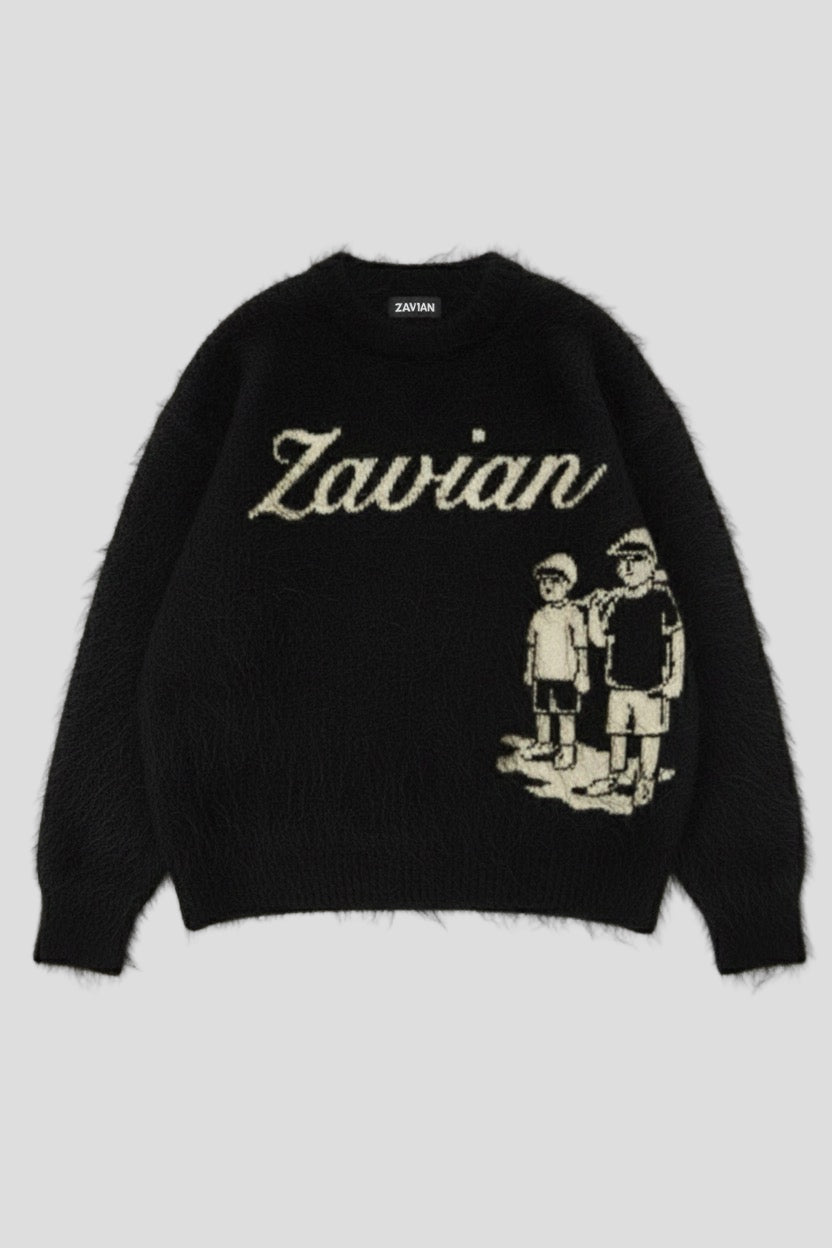 ZAVAIN mohair sweater